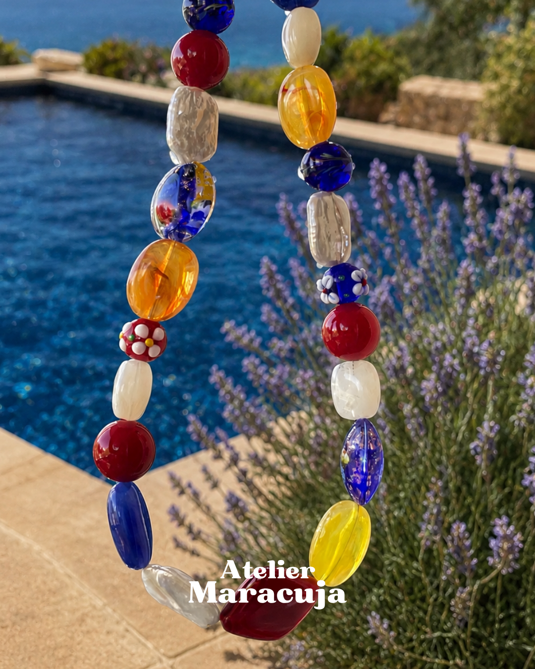 Collier Mistral rouge