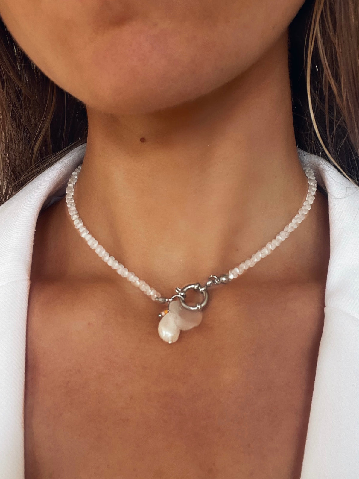Collier Perle de rosée