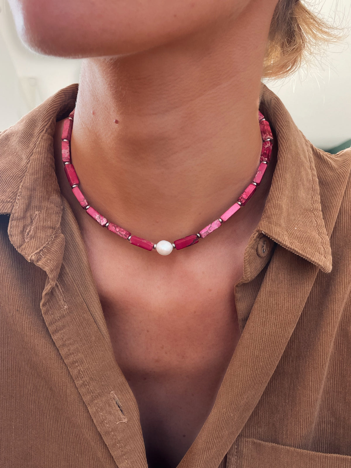 Collier Perle boréale