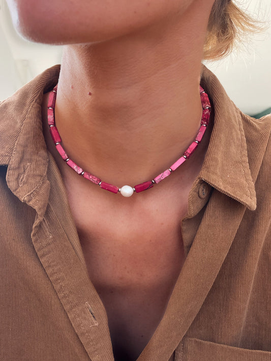 Collier Perle boréale
