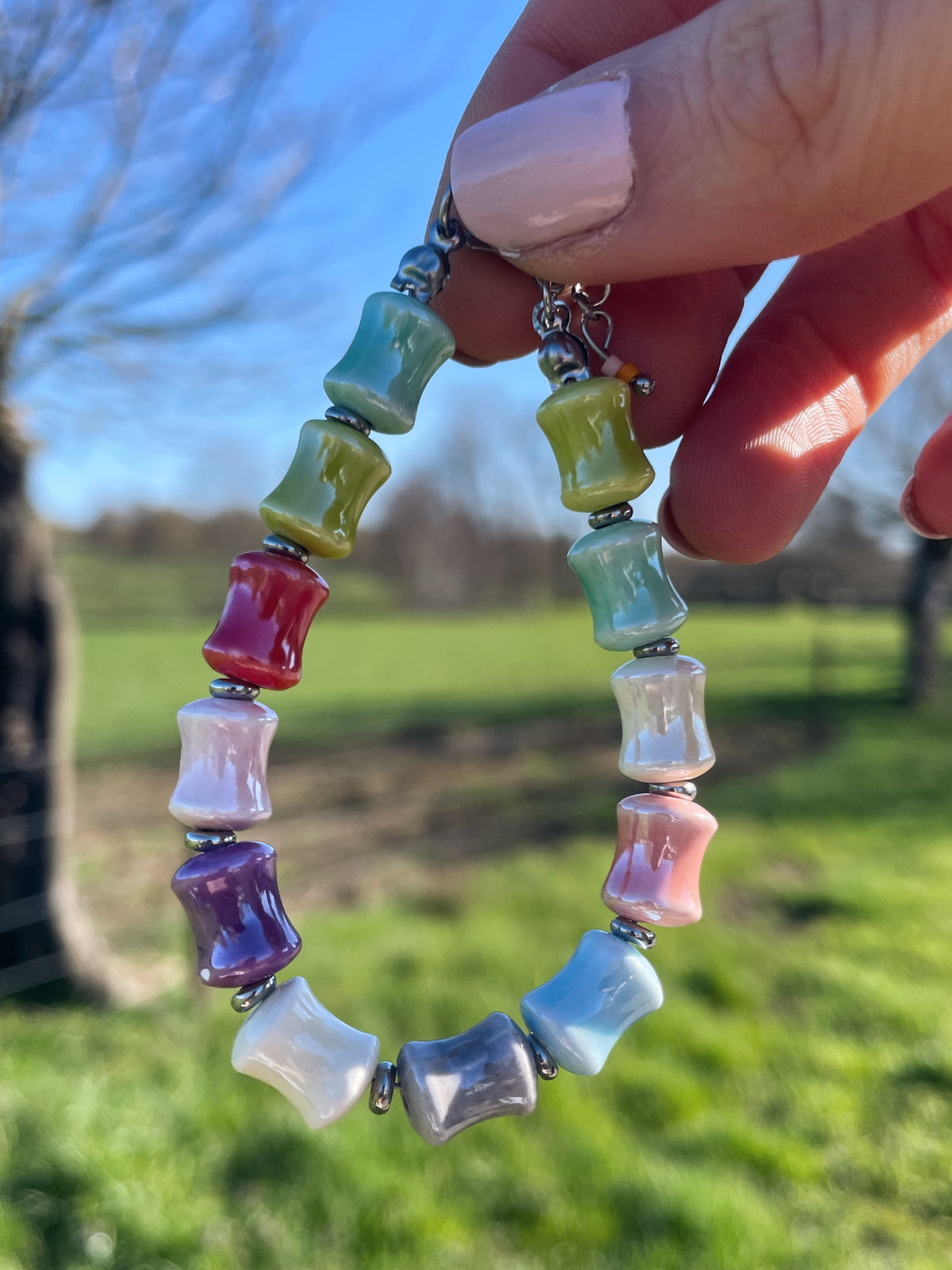 Bracelet Fleurs des champs