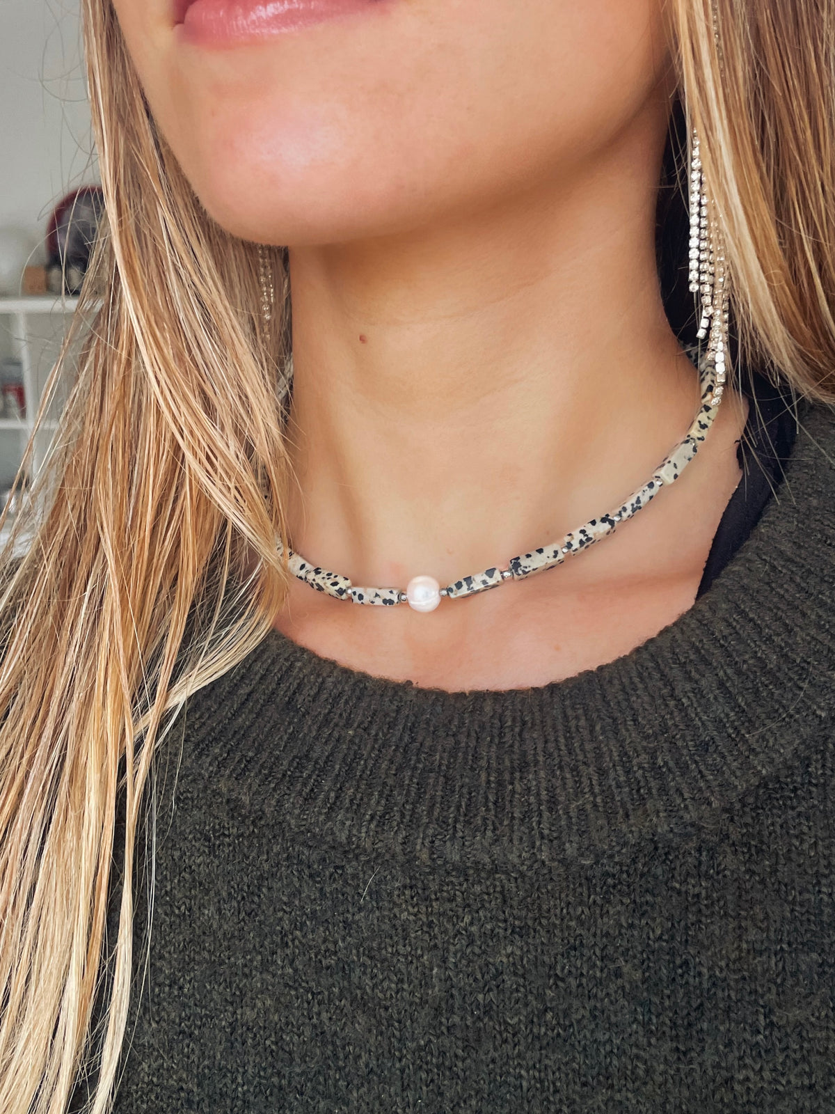 Collier Perle boréale