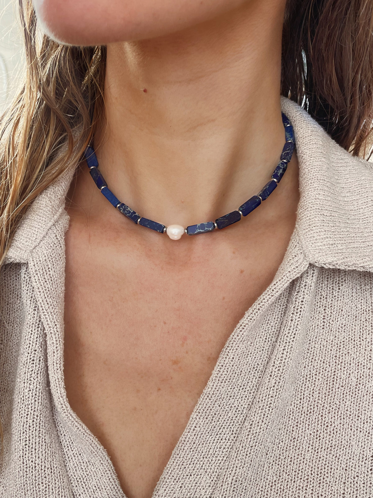 Collier Perle boréale
